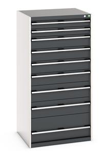 40028039.** Bott Cubio Drawer Cabinet comprising of Drawers: 2 x 100mm, 4 x 150mm, 2 x 200mm, 1 x 300mm...